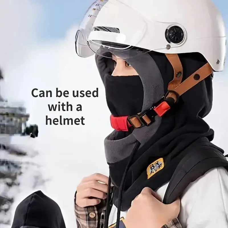 Topi Balaclava Hangat, Penutup - Neck Gaiter Fleece ulasan dan harga