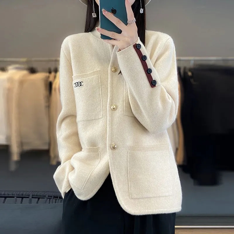 Kardigan Sweater Gaya Baru Mus - Wool Coat Peacoat ulasan dan harga