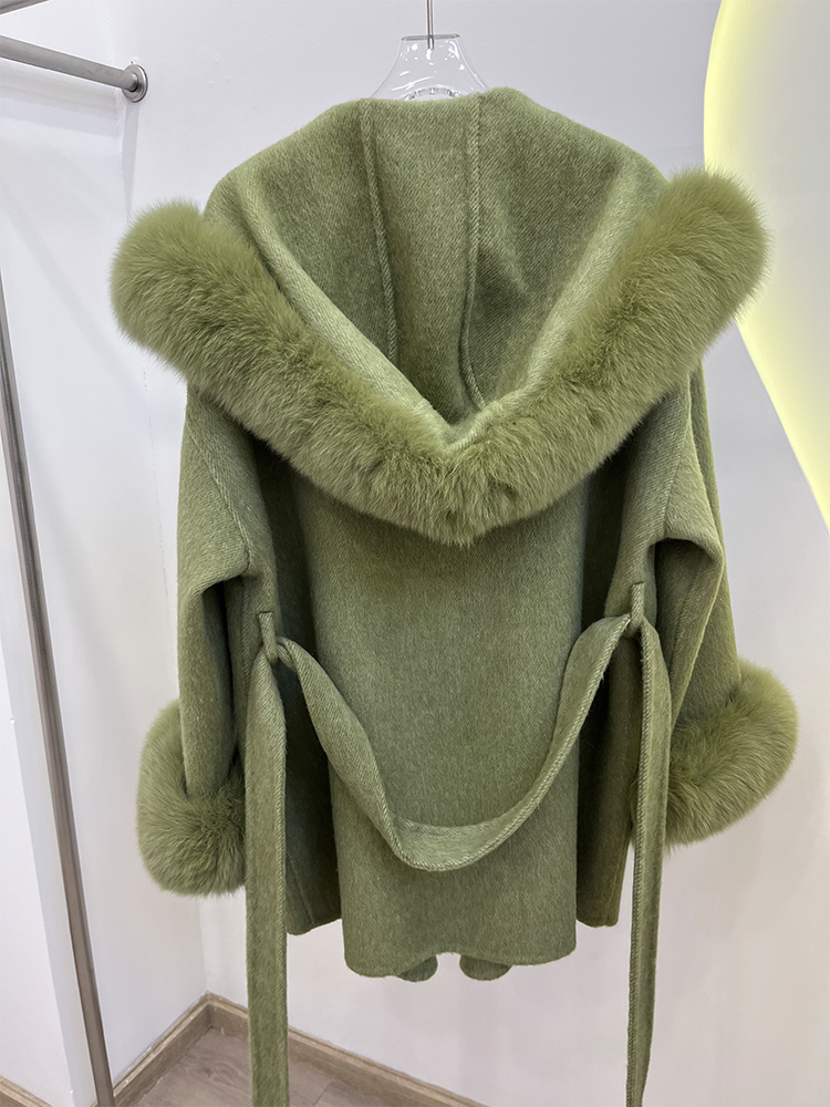 Jaket Wol Wanita Musim Dingin  - Wool Coat Peacoat ulasan dan harga